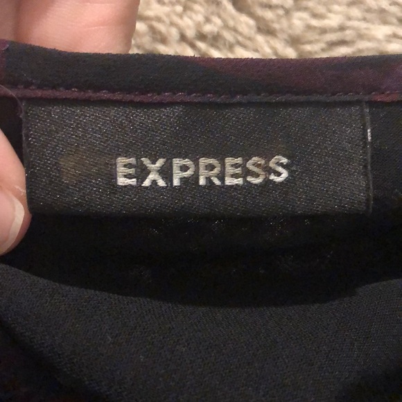 Express Sequined Mini Skirt, size 1/2 - Picture 5 of 6